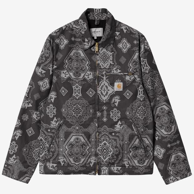 Carhartt WIP 디트로이트 자켓 페이즐리 패턴 (새상품) L