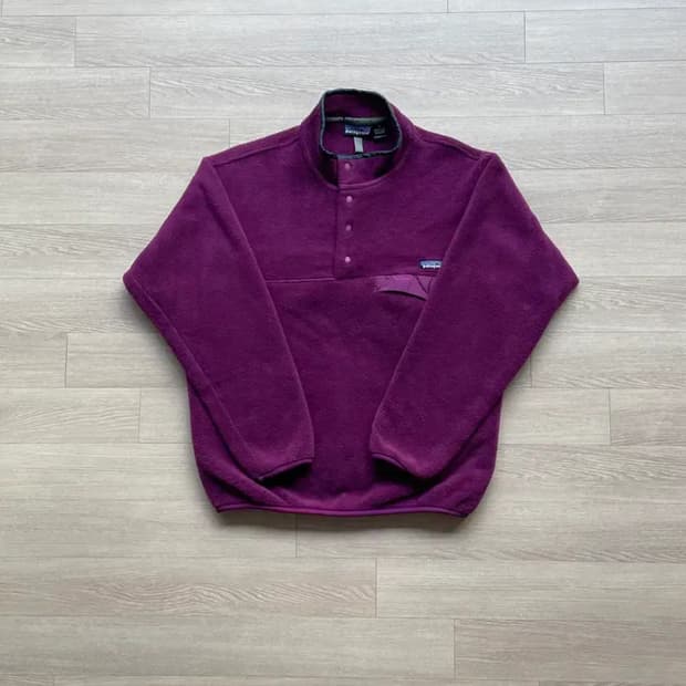 90s 파타고니아 신칠라 퍼플 그레이 플럼