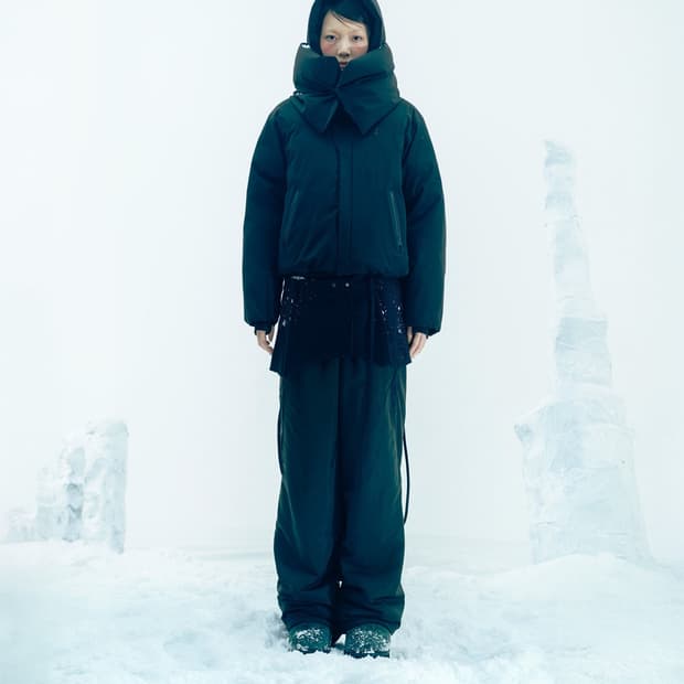 오호스 플리스 라인 나일론 팬츠 3 블랙