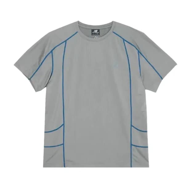 (XL) 케일 x 뉴발란스 트레일 반팔 티셔츠 그레이 새상품