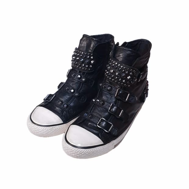 Ash 아쉬 레더 스니커즈 하이탑 230