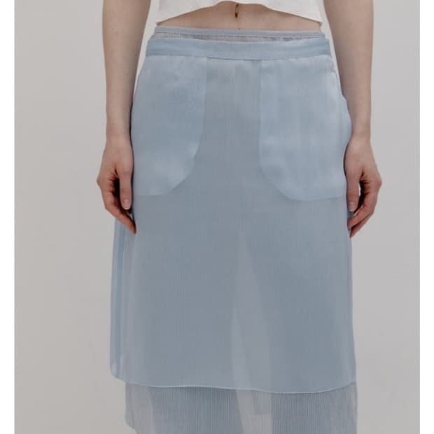 파르벵 더블 레이어드 스커트