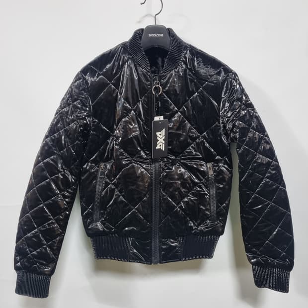 PXG 다이아몬드컷 퀼팅 블랙 봄버 윈터자켓 M