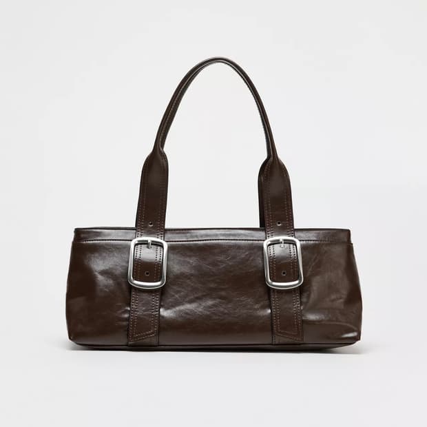 자라 버클 롱 시티백 숄더백