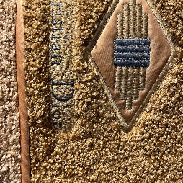 90s Christian Dior Decorative Accent Rug