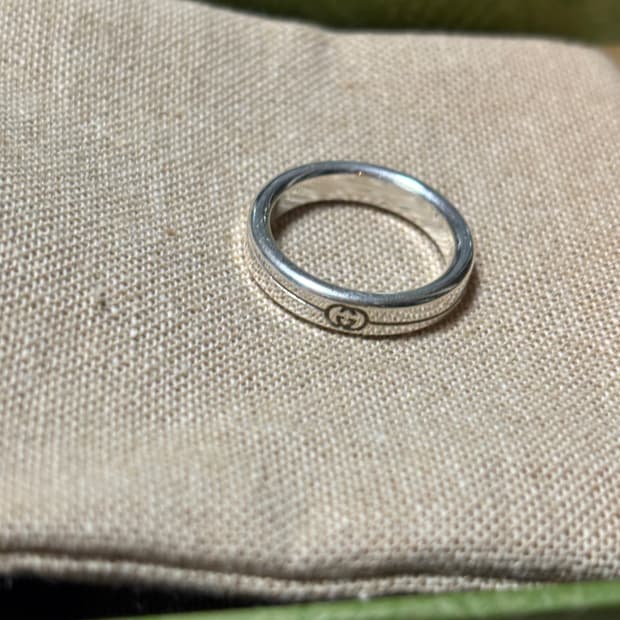 구찌 인터로킹 G 반지 풀박스(12호)