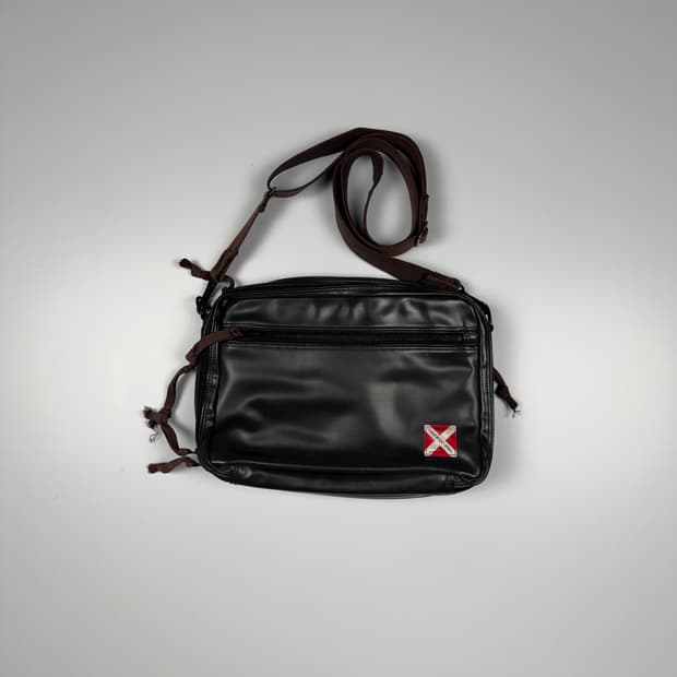 요시다포터 러기지라벨 라이너 숄더백 블랙