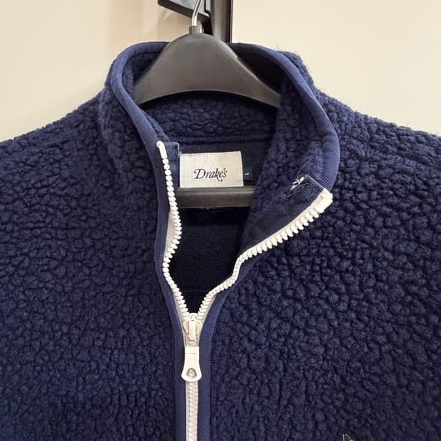 드레익스 부클 플리스 네이비 L