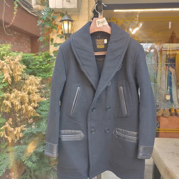 스타일아이즈 호스하이드 레더코트