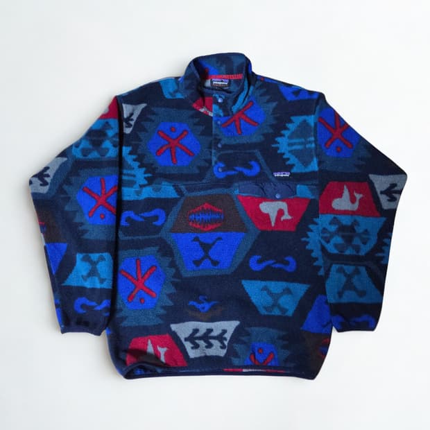 (L)파타고니아 네이티브 아즈텍 신칠라 플리스