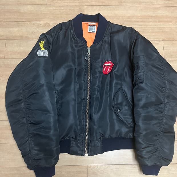 90s 롤링스톤즈 voodoo 봄버 ma-1