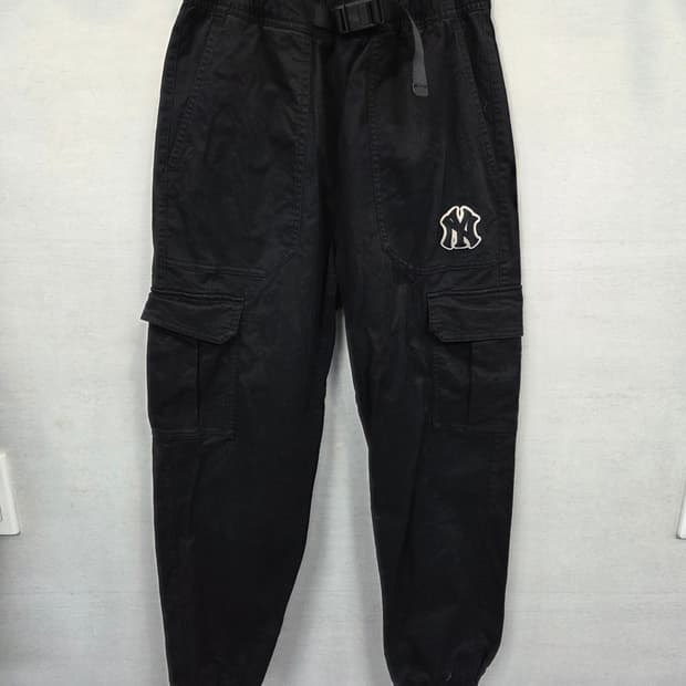 엠엘비 뉴욕양키즈 벨티드 카고 코튼 조거팬츠 xs