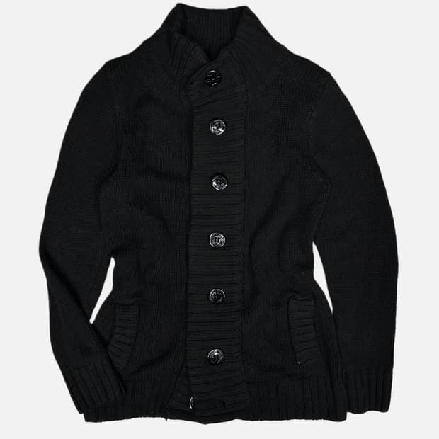 anchor button knit cardigan