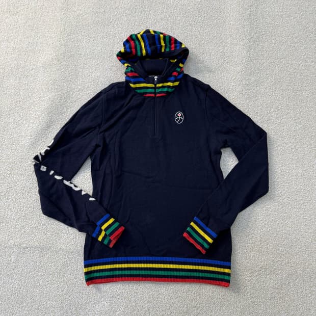 85 까스텔바작 여성 골프 후드 반집업 0122T1