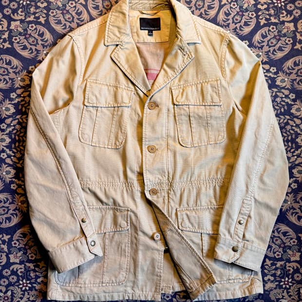 바나나 리퍼블릭 캔버스 사파리자켓 