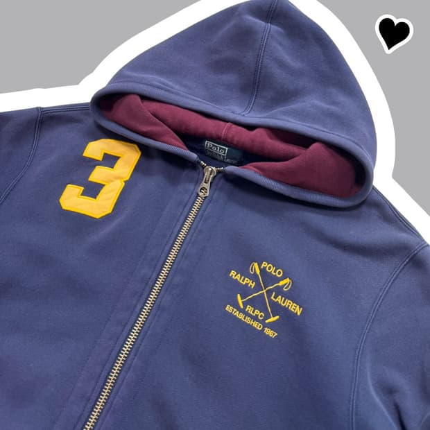 폴로 랄프로렌 빅로고 후드집업