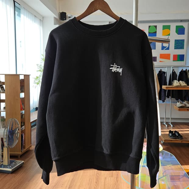 스투시 베이직 로고 맨투맨