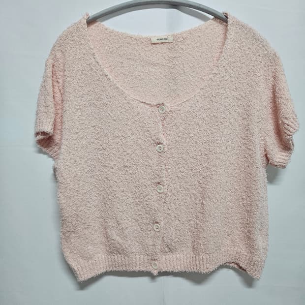 아카이브제이투유 U넥 여름 반팔 가디건 F