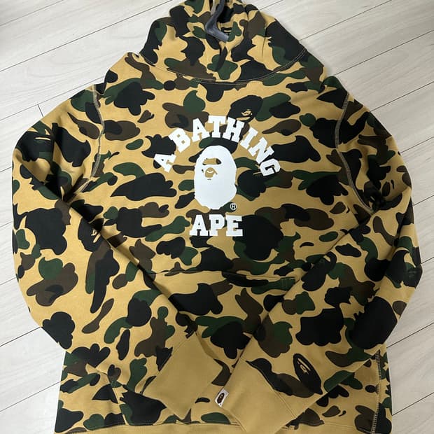베이크 황계 카모 후드티 XL