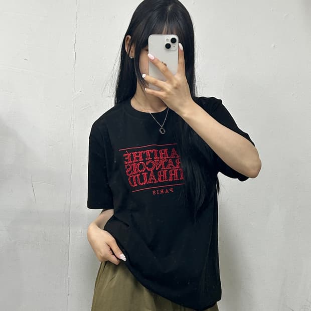 새상품 택부착 / 마리떼 반팔 (Marithe)