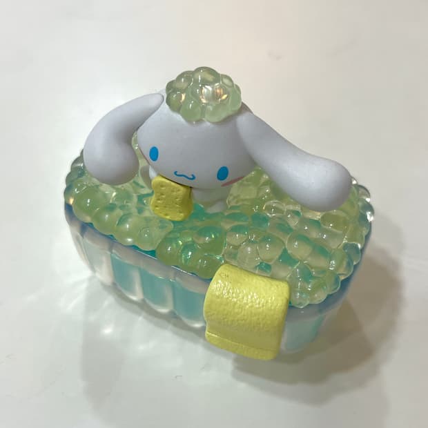 산리오 시나모롤 버블 바스타임 박스 가챠