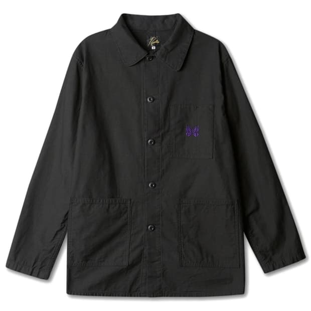 [XL] 니들스 D.N. 커버올 자켓 백사틴 블랙