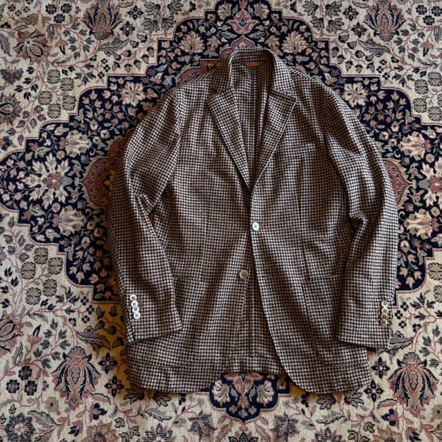 보기 트위드 자켓 남성100