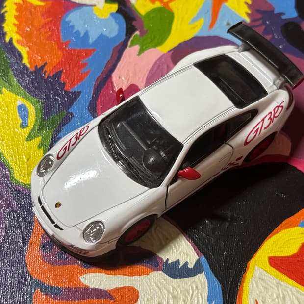 2010 포르쉐 911 gt3 rs 다이캐스트 피규어 모형 인테리어 소품