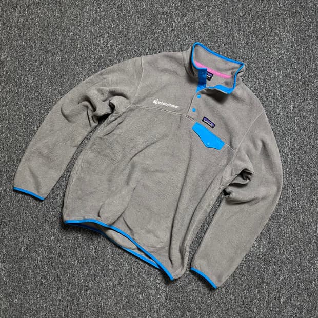 🌊Patagonia Synchilla gray/blue