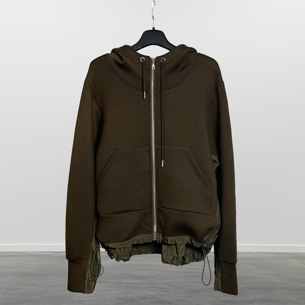 빈티지 후드 집업