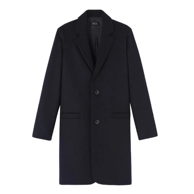 A.P.C. 레이디스 네이비 코트 36사이즈