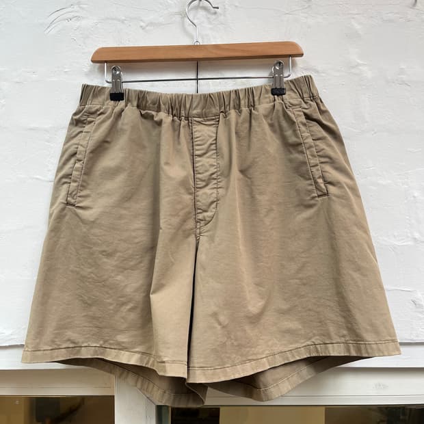 Barbour 바버 브라운 밴딩 반바지 L