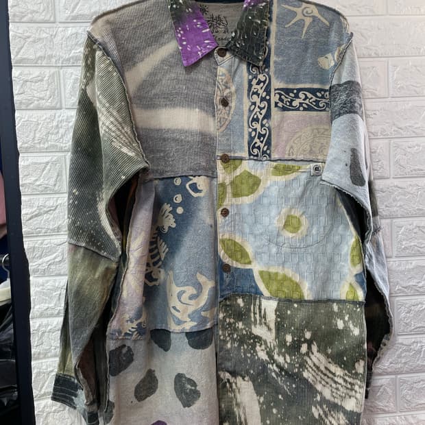 El Rodeo 패치워크 셔츠 xl-2xl