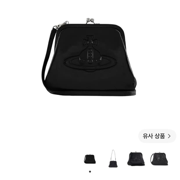 비비안 웨스트우드 비비안즈 클러치백 블랙 제니 가방