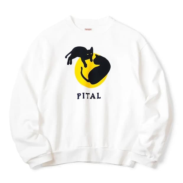 [4] kapital cat sweatshirts
