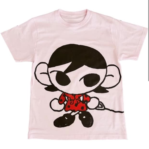 구해요)mmiriku doggy T-shirt(pink)