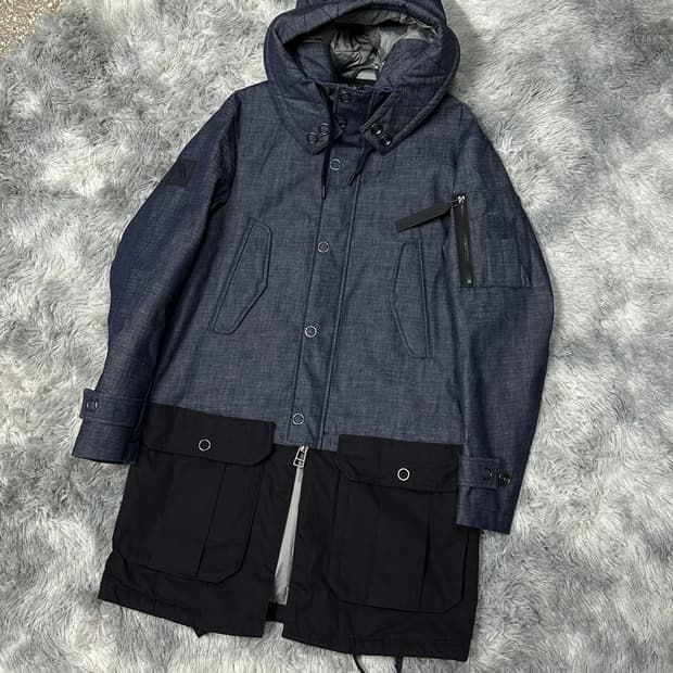 아르마니 익스체인지 데님 야상 자켓