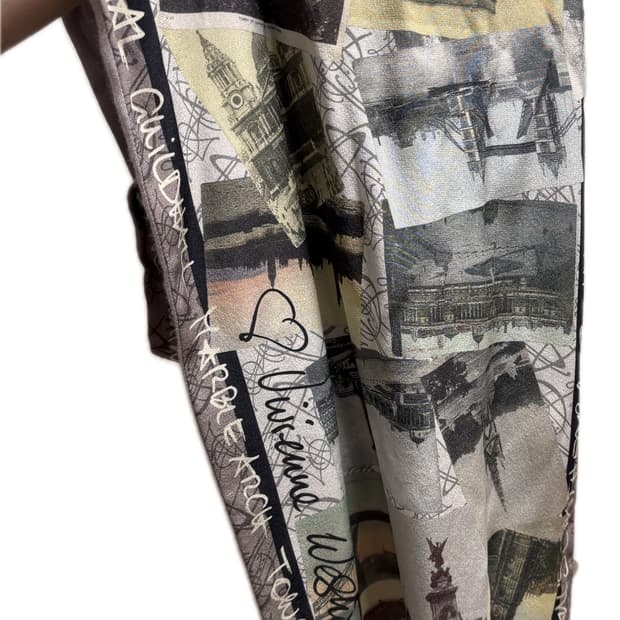 (정품) 비비안웨스트우드 스카프 새상품