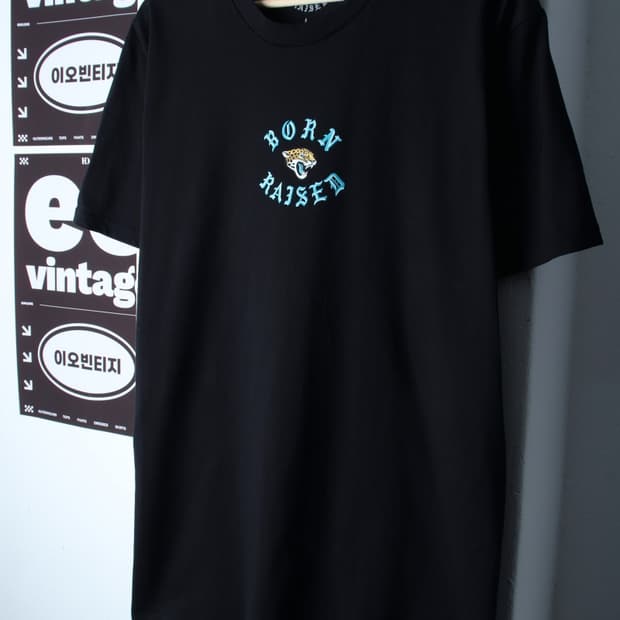 (L-XL) 본앤레이즈드 반팔 티셔츠 NFL 잭슨빌 재규어스-H33597