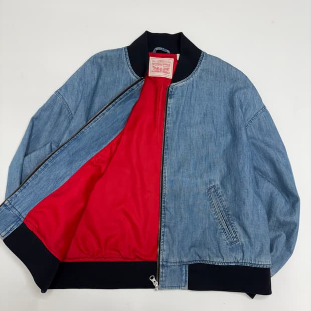리바이스 데님 블루종 자켓