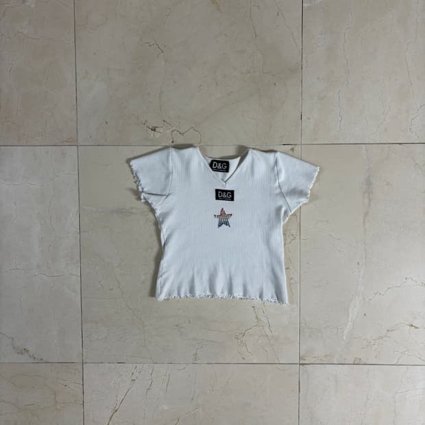 Dolce & gabbana Baby Tee White