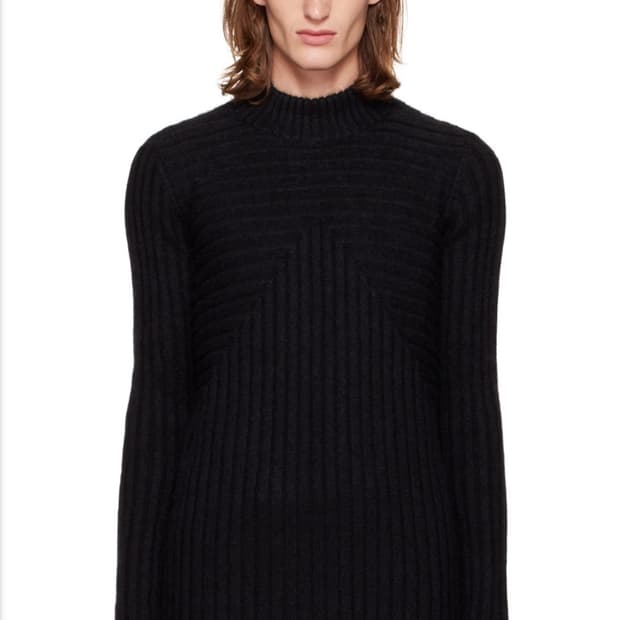 Rick Owens Black Level Lupetto Sweater
