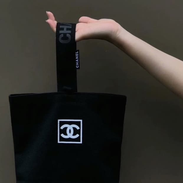 샤넬 블랙 에코백/ 미니 토트백