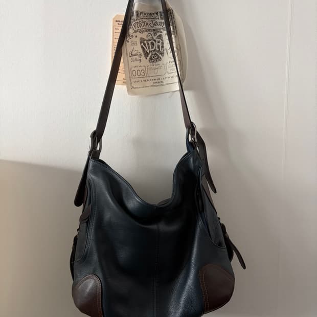 빈티지 레더 크로스 백