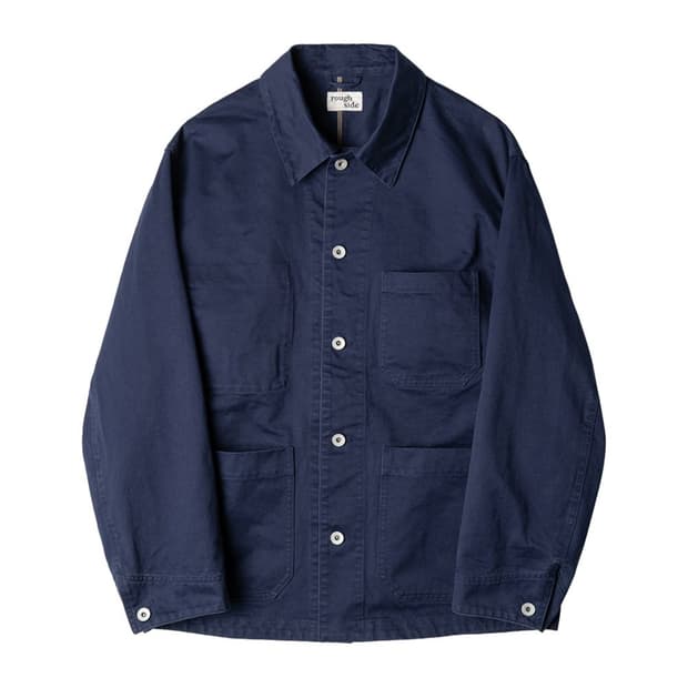 러프사이드 프렌치워크자켓 다크블루 3size (XL)