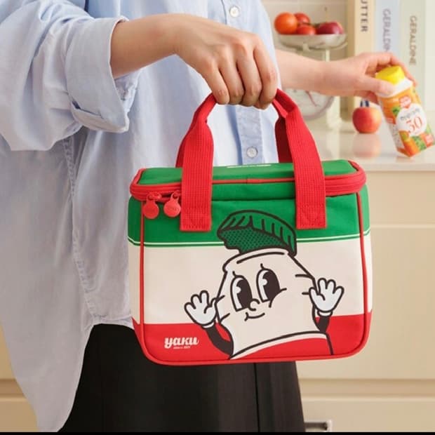 야쿠르트 보냉 런치백 새상품