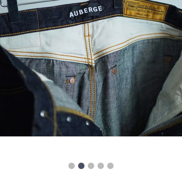 AUBERGE CARIB XX 해도면 데님 32