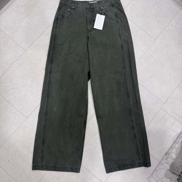 비긴202 워시드 코튼팬츠