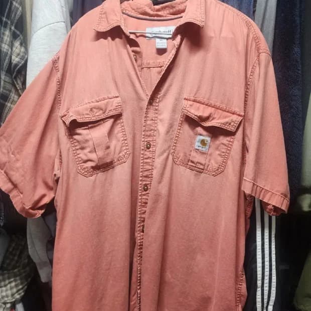 칼하트 빈티지 반팔 셔츠 XL