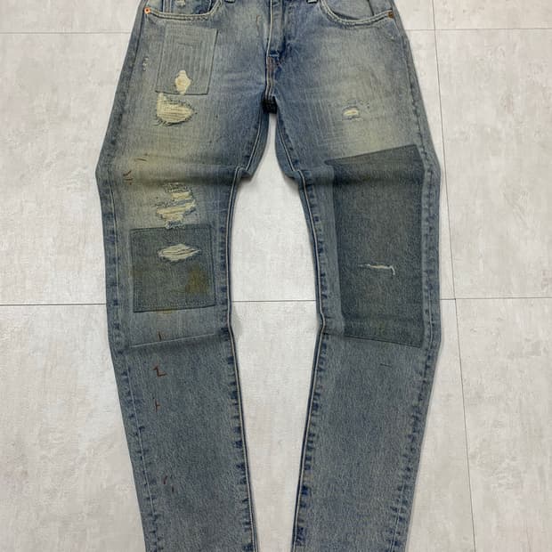 리바이스 512 데님 패치 팬츠 #433